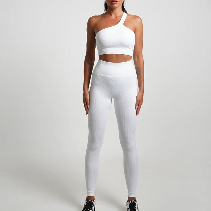 2\5PCS Seamless Yoga Sets Sports Fitness High Waist Hip Raise Pants Shorts Long-sleeved Suits Workout Gym Leggings Set for Women